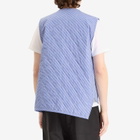 Comme des Garçons SHIRT Men's x Lavenham Stripe Gilet in Blue