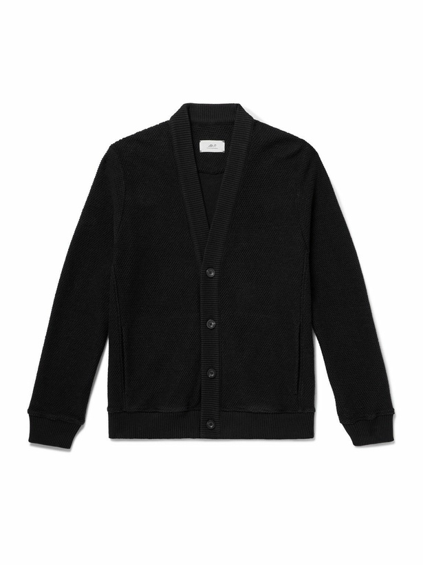 Photo: Mr P. - Cotton Cardigan - Black