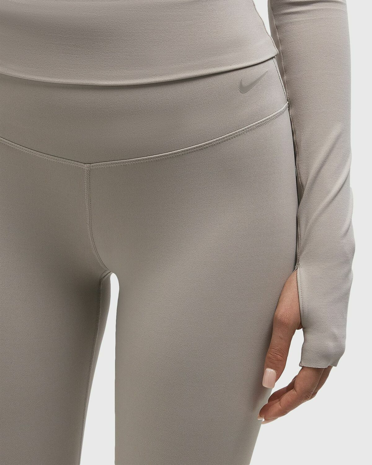 Nike ZENVY 7/8 TIGHT LEGGINGS Beige Womens Leggings & Tight