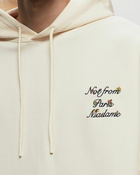 Drôle De Monsieur Le Hoodie Slogan ‡ Fleurs Beige - Mens - Hoodies