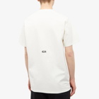 424 Men's Skull T-Shirt in White