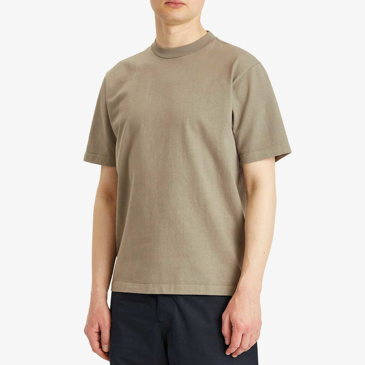 Lady White Co. Men's Rugby T-Shirt in Anvil Grey