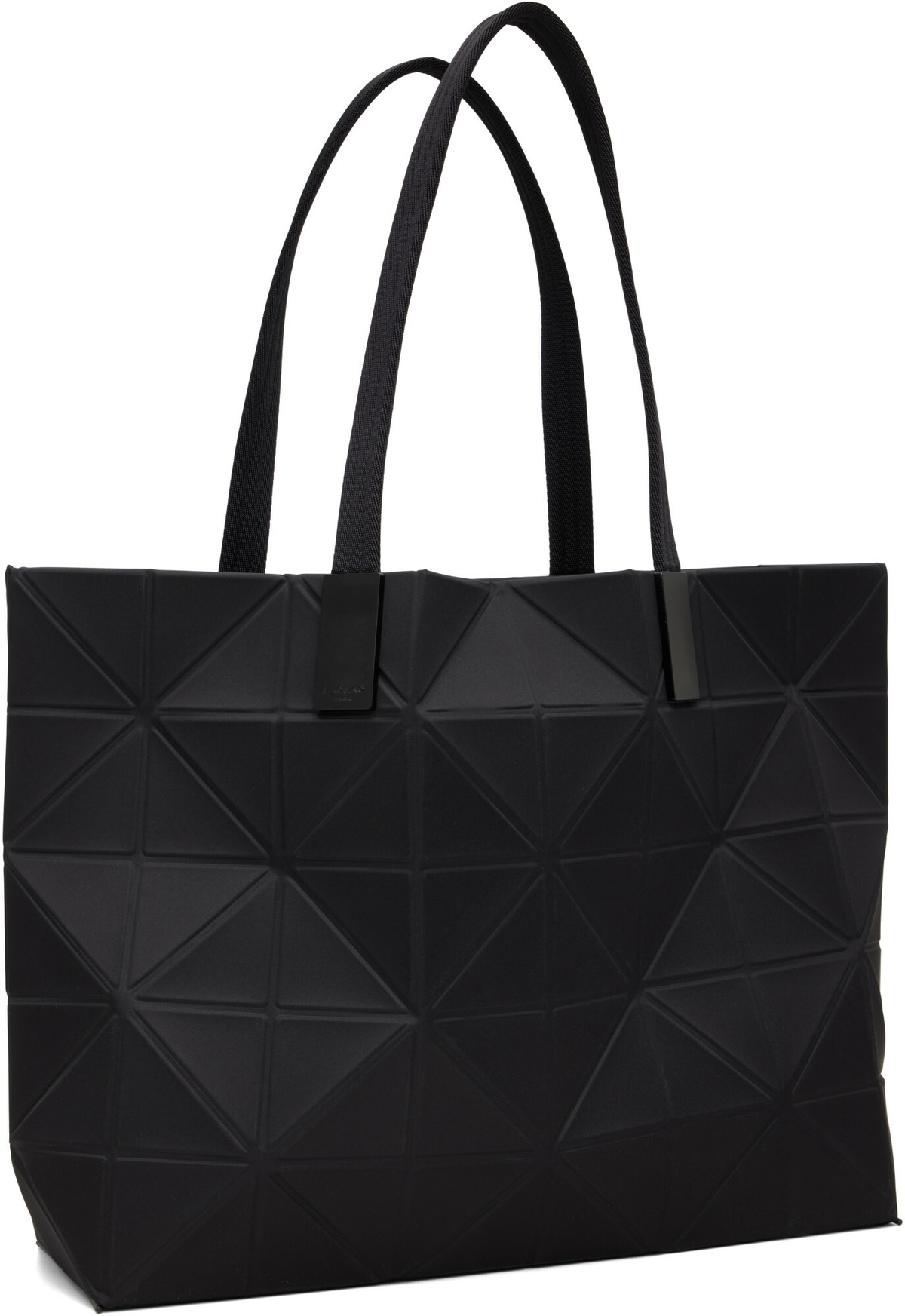 BAO BAO ISSEY MIYAKE Black Track Tote