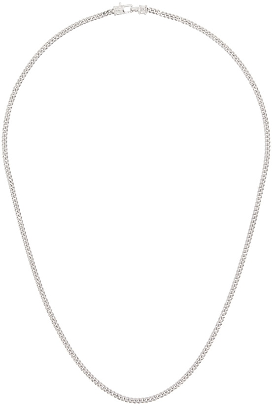 Photo: Tom Wood Silver Curb Chain M Necklace