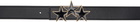 AMIRI Black Three Star Belt