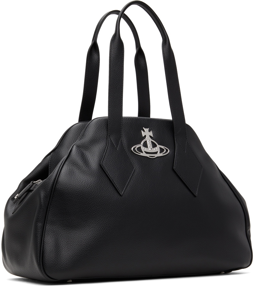 Vivienne Westwood Black Large Yasmine Handbag Tote Vivienne