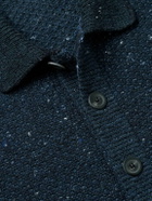 Inis Meáin - Breidin Merino Wool and Cashmere-Blend Shirt Jacket - Blue