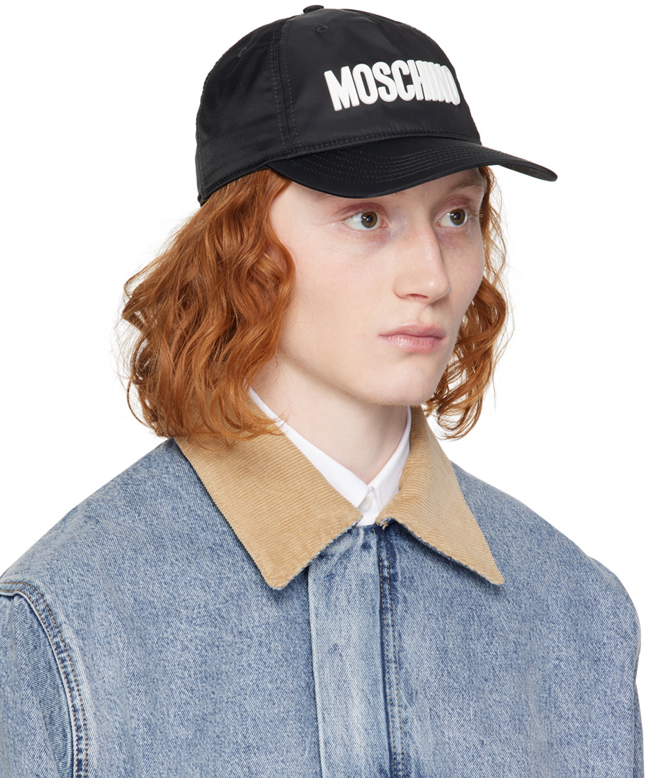 Moschino Black Logo Cap Moschino