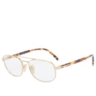 Prada Eyewear Men's A56V Optical Glasses in Gold 