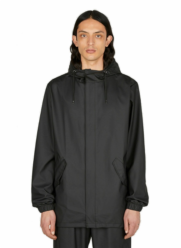 Photo: Rains - Fishtail Parka Jacket in Black