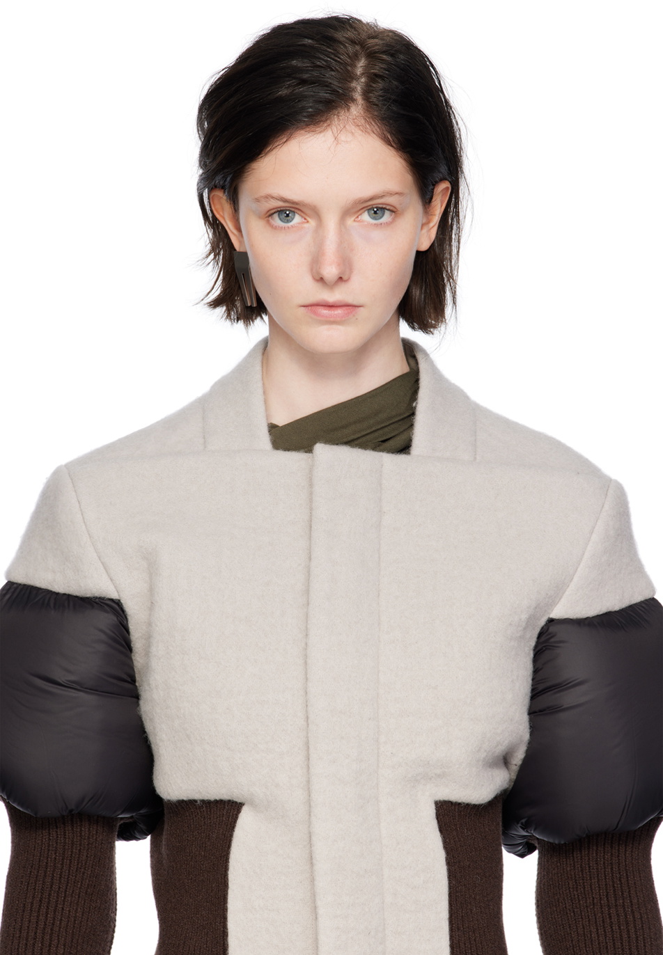 【関税込み】Rick Owens ブロンズ Trunk シングルピアス Rick Owens Open Trunk リング | シルバートーン | FARFETCH JP