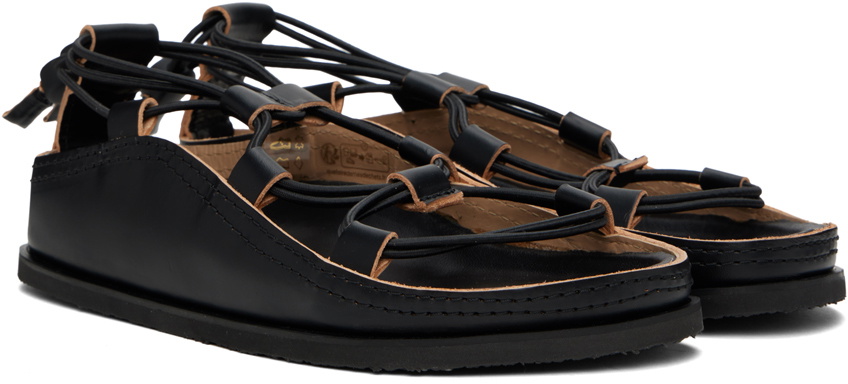 靴 LEMAIRE 24SS FUSSBETT SPARTAN SANDALS LEMAIRE Black Fussbett Spartan Sandals Lemaire