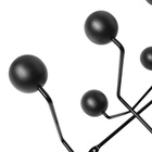 Vitra Charles & Ray Eames 1953 Hang it all in Black
