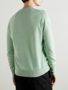 Kingsman - Slim-Fit Cashmere and Linen-Blend Sweater - Green