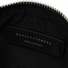 MARGE SHERWOOD Women's Zipper Small Bag in Black Crinkle 