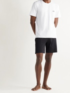 HUGO BOSS - Logo-Print Stretch-Cotton Jersey Pyjama Shorts - Black - S