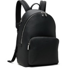 BOSS Black Embossed-Logo Backpack