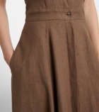 Ralph Lauren Collection Eldred linen maxi dress