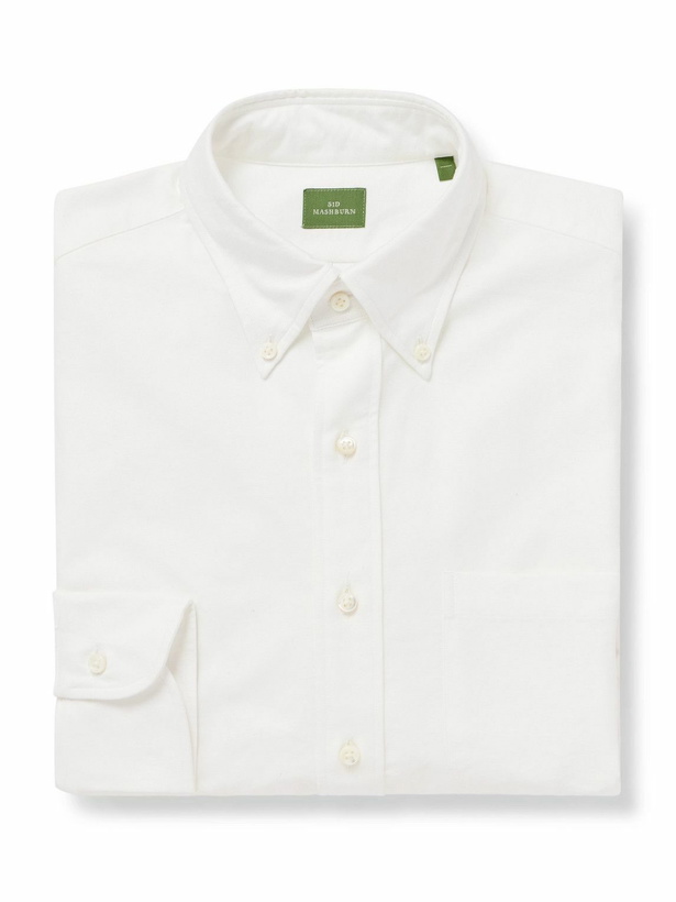 Photo: Sid Mashburn - Button-Down Collar Cotton Oxford Shirt - White