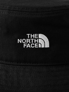 The North Face - Norm Logo-Embroidered Cotton-Blend Twill Bucket Hat - Black