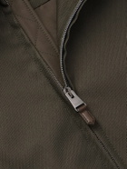 Canali - Shell Bomber Jacket - Brown