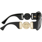 Versace Black Maxi Medusa Biggie Sunglasses