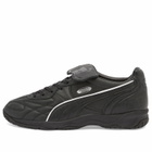 Puma King Indoor Premium Sneaker in Black/White