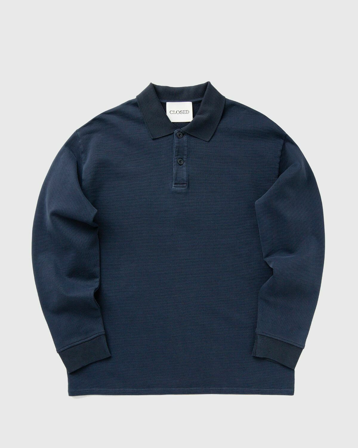 CLOSED JERSEY POLO Blue Men