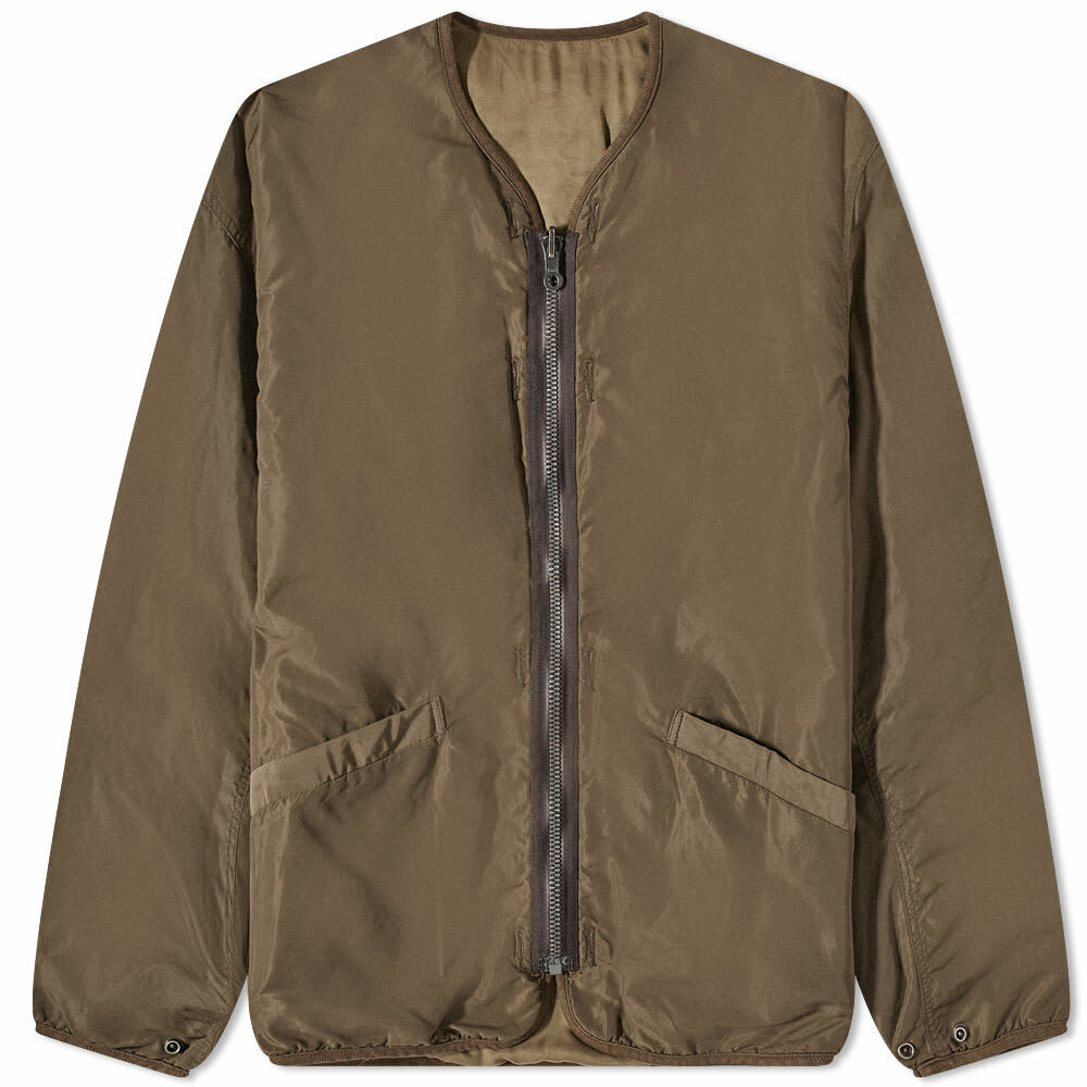 Visvim Men's Iris Reversible Liner Jacket in Olive Visvim