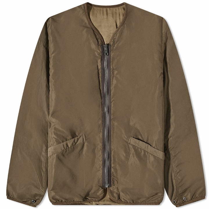 Photo: Visvim Men's Iris Reversible Liner Jacket in Olive