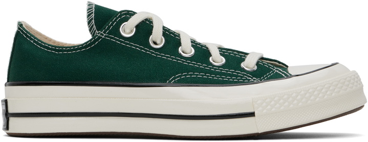 Photo: Converse Green Chuck 70 Low Top Sneakers
