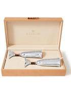 BUCCELLATI - Tahiti Sterling Silver, Gold-Plated and Bamboo Flute Set