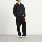 Heresy Men's Green Man Quarter Zip Sweatshirt in Ash