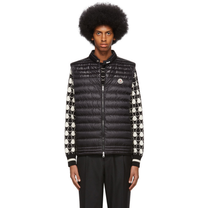 Photo: Moncler Black Down Gir Vest