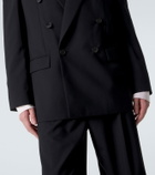 The Row Mazzy double-breasted wool blazer