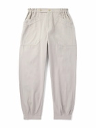 Visvim - Carrol Tapered Cotton-Twill Trousers - Neutrals