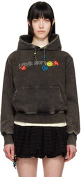 Andersson Bell Black 'Love' Dyed Hoodie
