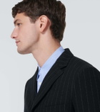 Comme des Garçons Homme Deux Chalk striped single-breasted blazer