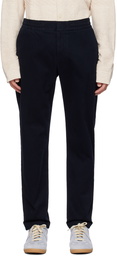 NN07 Navy Foss Trousers