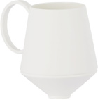 Editions Milano White Porcelain Circle Mug