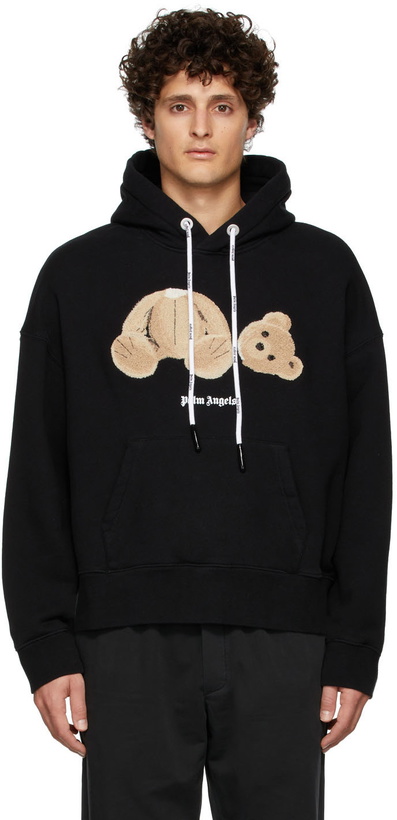 Photo: Palm Angels Black Bear Hoodie