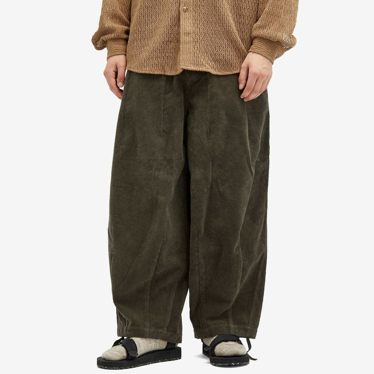 Merely Made Men's Premium Nomadic Trousers in Blanket Khaki