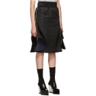 Sacai Black MA-1 Skirt