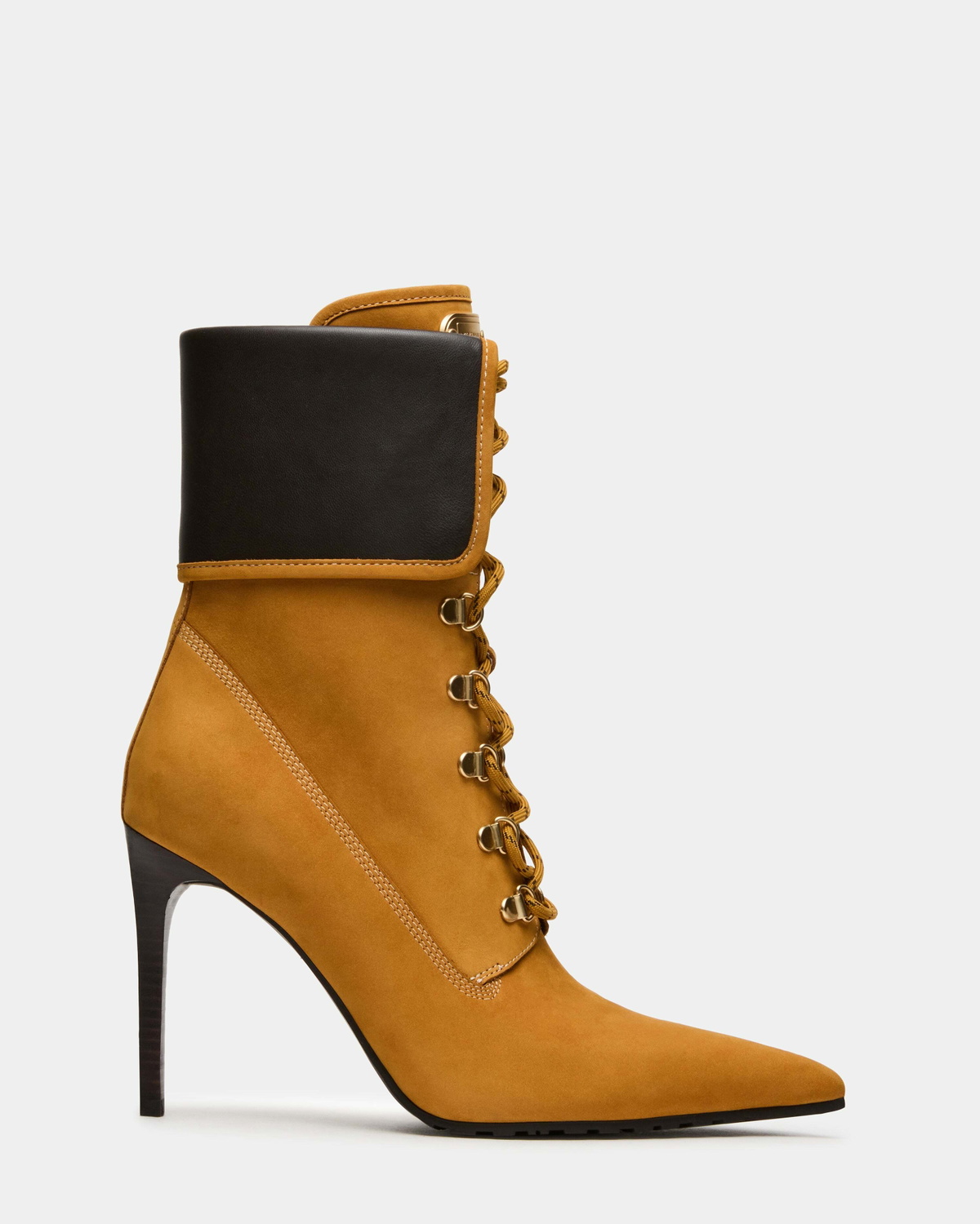 Steve Madden Morals Booties in Tan Nubuck