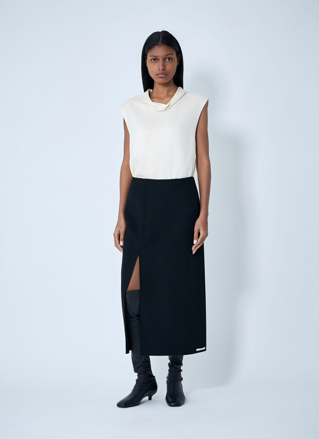 Sportmax Wool Skirt