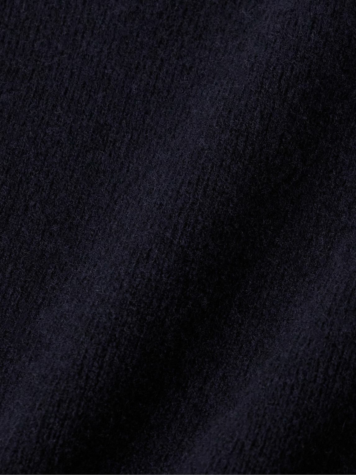 De Petrillo - Slim-Fit Merino Wool and Cashmere-Blend Sweater - Blue