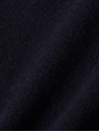 De Petrillo - Slim-Fit Merino Wool and Cashmere-Blend Sweater - Blue