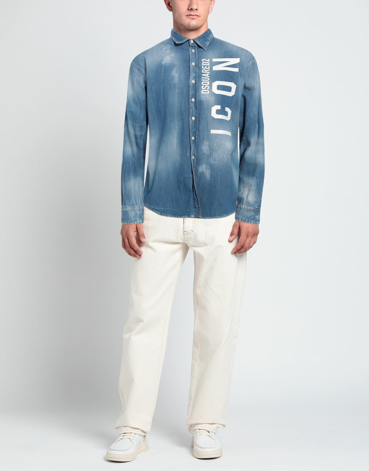 Dsquared2 Mens Denim shirt in Blue
