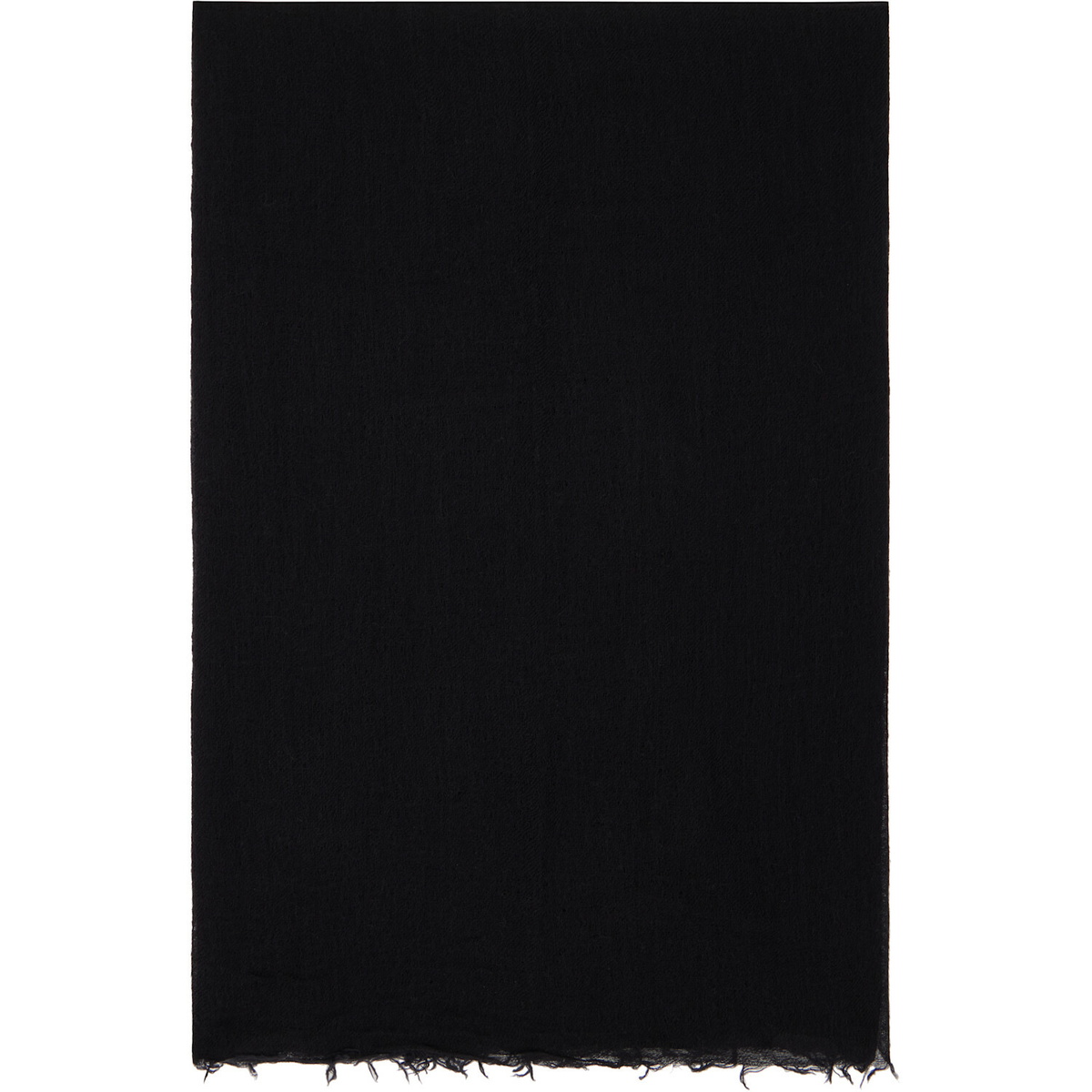 Rick Owens Black Tower Giglio Mega Scarf