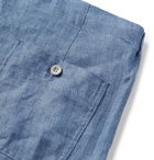 Loro Piana - Slim-Fit Linen Drawstring Shorts - Blue